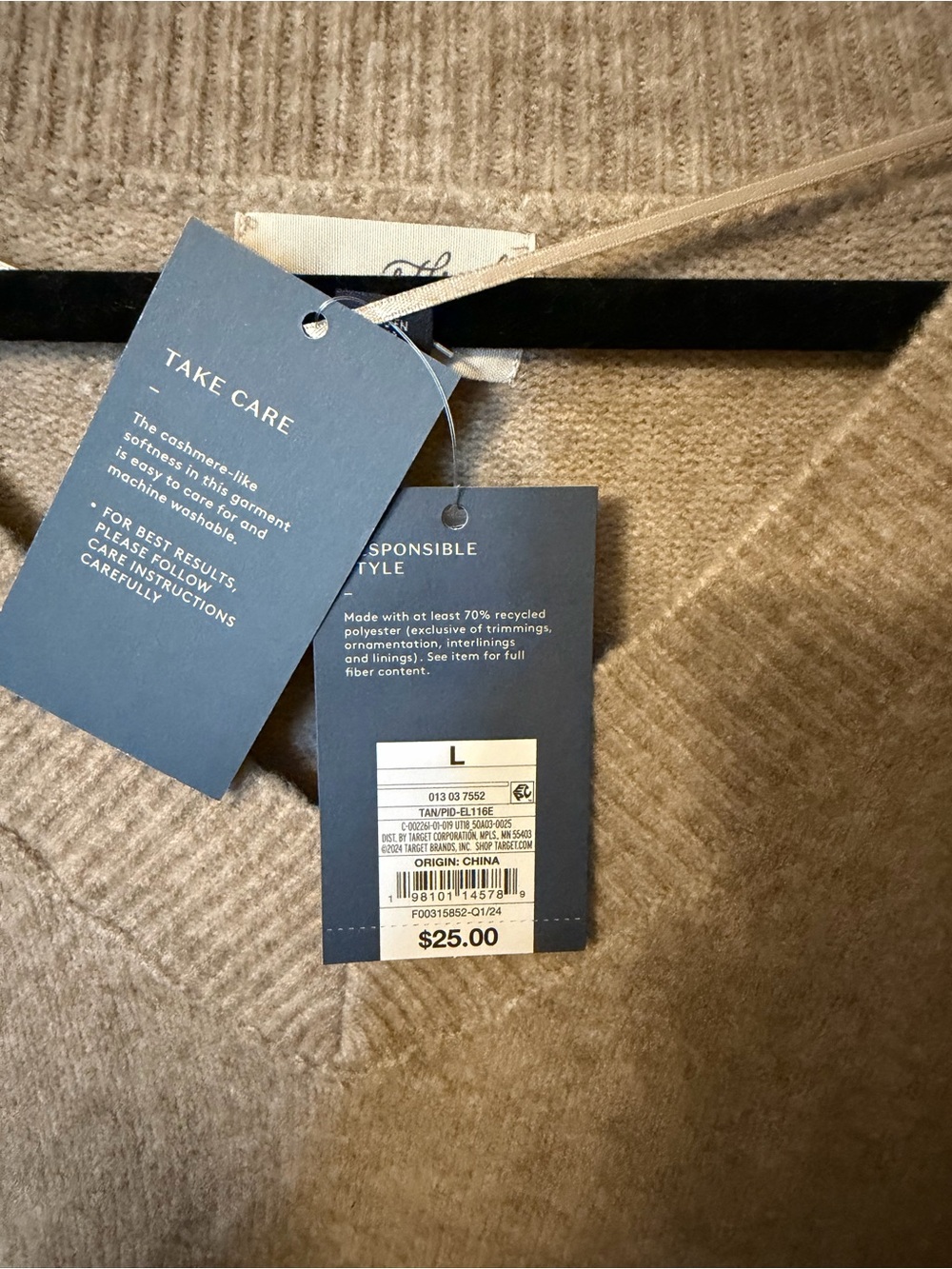 Universal Thread V-Neck Sweater - Picture 3 of 3